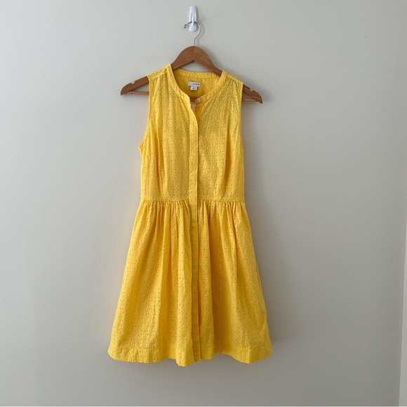 J.Crew Women's Yellow Dress - Picture 4 of 11